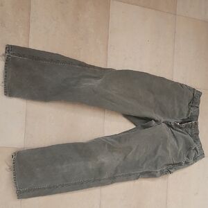 Carhartt Men's Olive Relaxed Jeans